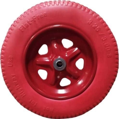 LWI Полиуретановое колесо 3.25/3.00-8 d16мм арт. 36-16ПУ от компании 2255 by - онлайн гипермаркет - фото 1