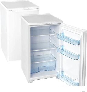 Маленький холодильник без морозилки однокамерный минихолодильник БИРЮСА 109 белый