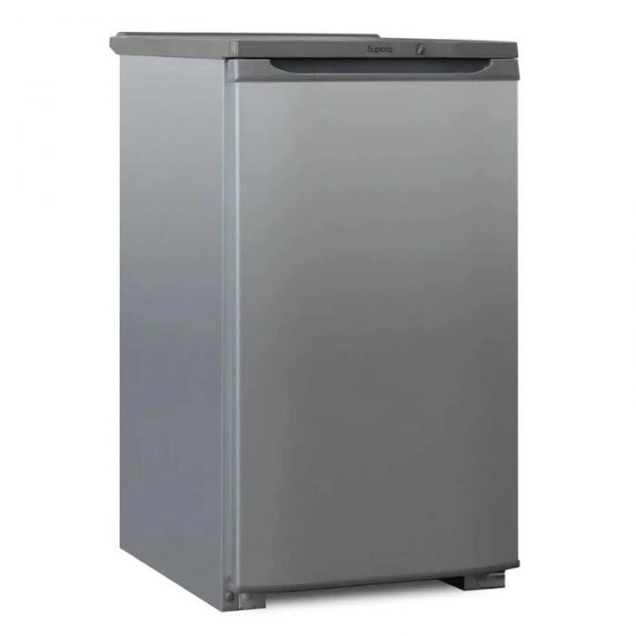 Маленький холодильник с морозильником небольшой однокамерный однодверный для дачи Бирюса M108 серебристый от компании 2255 by - онлайн гипермаркет - фото 1