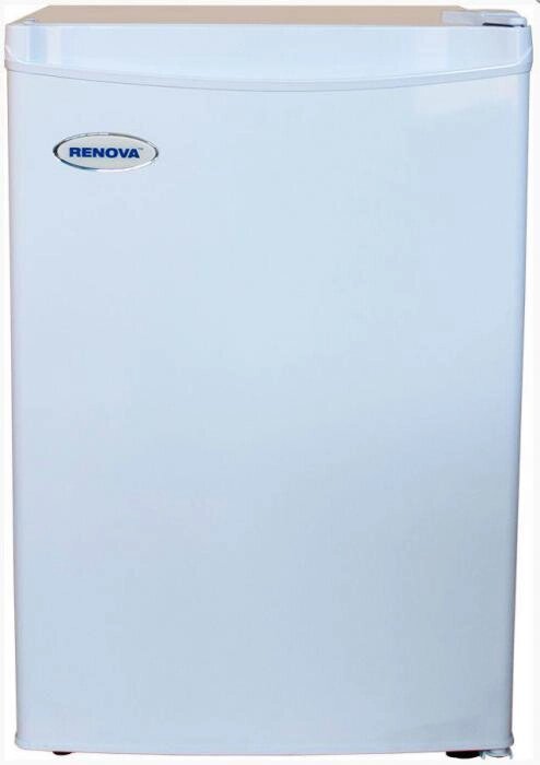 Маленький однокамерный мини холодильник однодверный RENOVA RID-80W от компании 2255 by - онлайн гипермаркет - фото 1