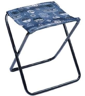Маленький складной стул туристический походный легкий раскладной мини табурет для кемпинга NIKA НПС/Д джинс от компании 2255 by - онлайн гипермаркет - фото 1
