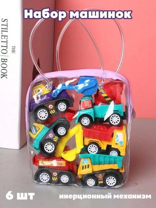 Машины для мальчиков игрушки машинки детские набор игрушечный транспорт трактор камаз самосвал бетономешалка от компании 2255 by - онлайн гипермаркет - фото 1