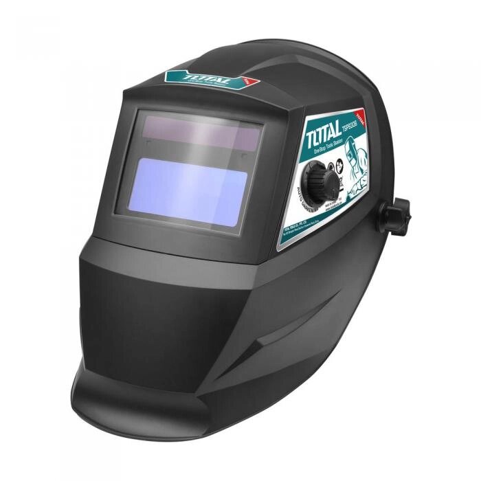 Маска щиток шлем сварщика хамелеон TOTAL TSP9306 сварочная откидная каска для сварки с автозатемнением от компании 2255 by - онлайн гипермаркет - фото 1