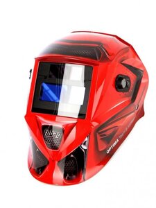 Маска щиток сварщика Fubag Optima Team 9.13 Red 38075 сварочная маска хамелеон