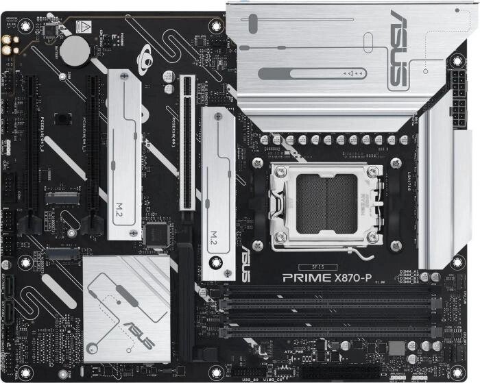 Материнская плата ASUS PRIME X870-P, SocketAM5, AMD X870, ATX, Ret от компании 2255 by - онлайн гипермаркет - фото 1