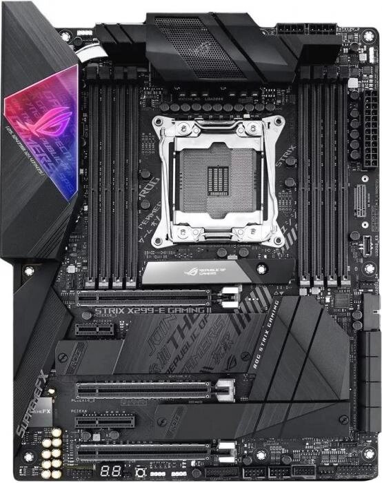 Материнская плата Asus ROG Strix X299-E Gaming II от компании 2255 by - онлайн гипермаркет - фото 1