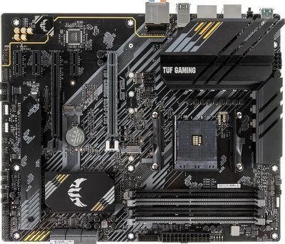 Материнская плата ASUS TUF GAMING B550-PLUS, SocketAM4, AMD B550, ATX, Ret от компании 2255 by - онлайн гипермаркет - фото 1