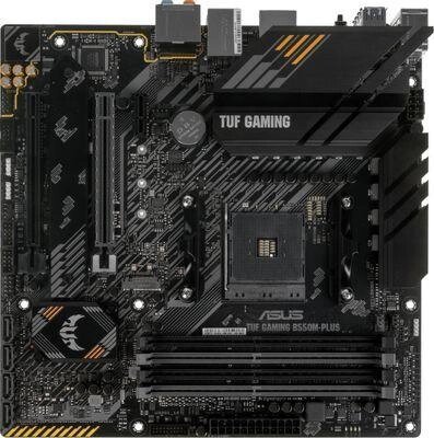 Материнская плата ASUS TUF GAMING B550M-PLUS, SocketAM4, AMD B550, mATX, Ret от компании 2255 by - онлайн гипермаркет - фото 1