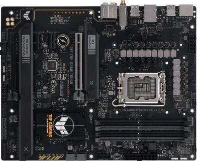 Материнская плата ASUS TUF GAMING B760-PLUS WIFI D4, LGA 1700, Intel B760, ATX, Ret от компании 2255 by - онлайн гипермаркет - фото 1