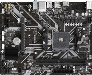 Материнская плата gigabyte B450M K, socketam4, AMD B450, matx, ret