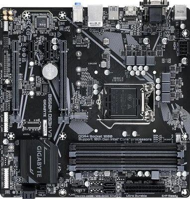 Материнская плата GIGABYTE B560M DS3H V3, LGA 1200, Intel H470, mATX, Ret от компании 2255 by - онлайн гипермаркет - фото 1