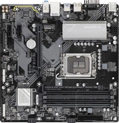 Материнская плата GIGABYTE B760M D3HP DDR4, LGA 1700, Intel B760, mATX, Ret от компании 2255 by - онлайн гипермаркет - фото 1