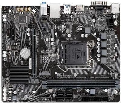 Материнская плата GIGABYTE H510M H V2, LGA 1200, Intel H470, mATX, Ret от компании 2255 by - онлайн гипермаркет - фото 1