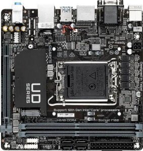 Материнская плата gigabyte H610I DDR4, LGA 1700, intel H610, mini-ITX, ret