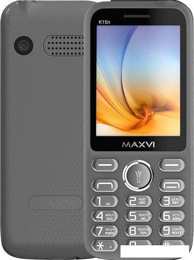 MAXVI K15N Grey (2 SIM) от компании 2255 by - онлайн гипермаркет - фото 1