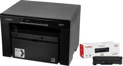 МФУ лазерный Canon i-Sensys MF3010 bundle + картридж,  черно-белая печать, A4, цвет черный от компании 2255 by - онлайн гипермаркет - фото 1