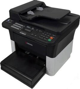 МФУ лазерный Kyocera FS-1025MFP черно-белая печать, A4, цвет белый [1102m63ru0/ruv/ru2/nx2]