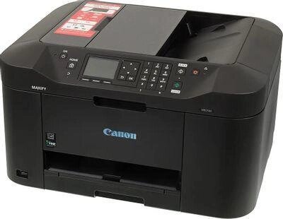 МФУ струйный Canon Maxify MB2140 цветная печать, A4, цвет черный [0959c007] от компании 2255 by - онлайн гипермаркет - фото 1