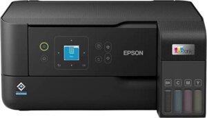 МФУ струйный Epson EcoTank L3560 цветная печать, A4, с СНПЧ, цвет черный [c11ck58503]