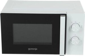 Микроволновая печь Gorenje MO20E1WH, 800Вт, 20л, белый