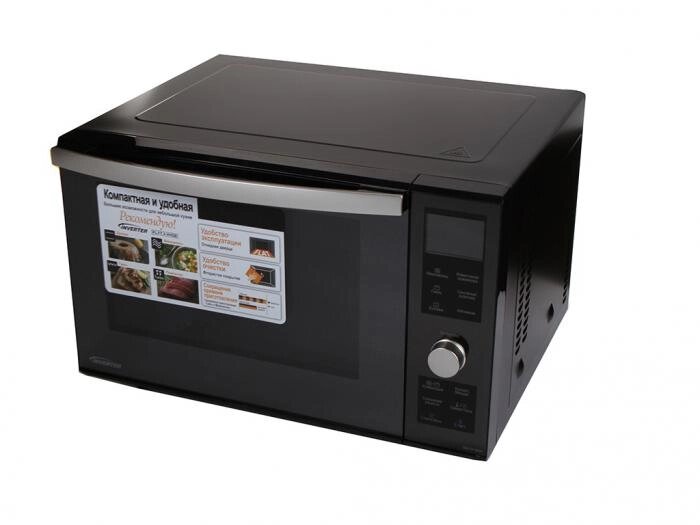 Микроволновая печь Panasonic NN-DF383B микроволновка черная от компании 2255 by - онлайн гипермаркет - фото 1