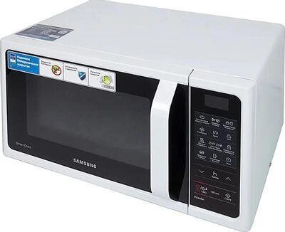 Микроволновая печь SAMSUNG MC28H5013AW/BW, 900Вт, 28л, белый от компании 2255 by - онлайн гипермаркет - фото 1