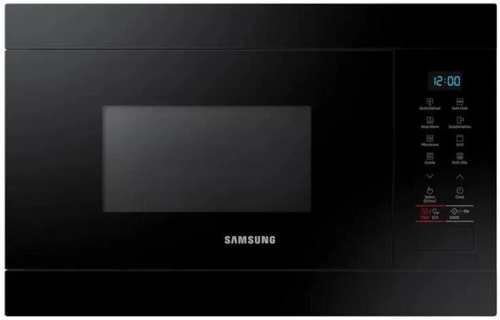 Микроволновая печь Samsung MG22M8054AK/BW, встраиваемая, 22л, 850Вт, черный от компании 2255 by - онлайн гипермаркет - фото 1