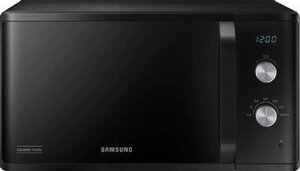 Микроволновая печь Samsung MS23K3614AK/BW, 800Вт, 23л, черный