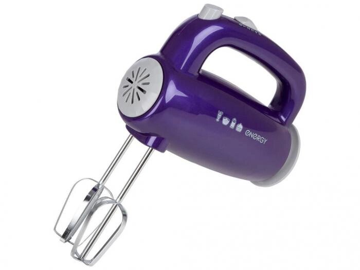 Миксер ручной электрический кухонный домашний погружной для дома кухни теста кондитера фиолетовый от компании 2255 by - онлайн гипермаркет - фото 1