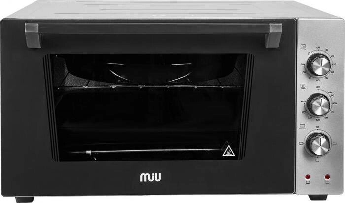 Мини электрическая духовка печь электродуховка многофункциональная электропечь для кухни MIU 4204 E серый от компании 2255 by - онлайн гипермаркет - фото 1