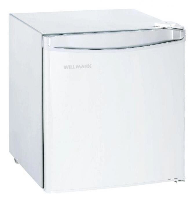 Мини холодильник настольный маленький с морозильником однокамерный для напитков WILLMARK XR-50W белый от компании 2255 by - онлайн гипермаркет - фото 1