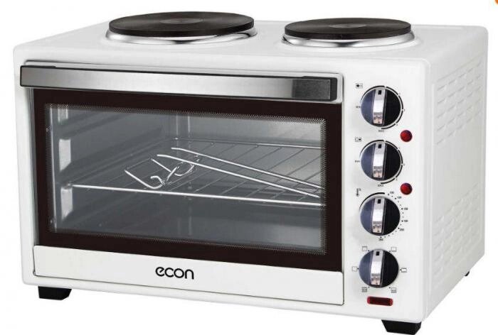 Мини-печь ECON ECO-GP3221MO Настольная плита духовка ростер от компании 2255 by - онлайн гипермаркет - фото 1