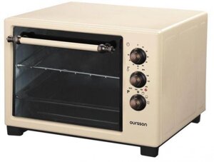 Мини печь электрическая ретро духовка настольный духовой шкаф электродуховка для дачи OURSSON MO2004/IV