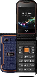 Мобильный телефон BQ-Mobile BQ-2822 Dragon синий сотовый кнопочный GSM