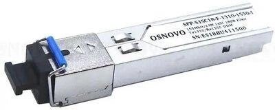 Модуль Osnovo SFP-S1SC18-F-1310-1550-I от компании 2255 by - онлайн гипермаркет - фото 1