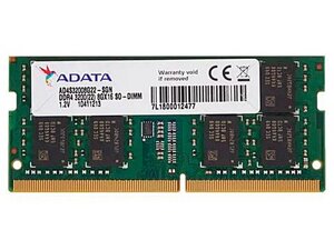 Модуль памяти A-data DDR4 SO-DIMM 3200mhz PC4-25600 CL22 - 8gb AD4s32008G22-SGN