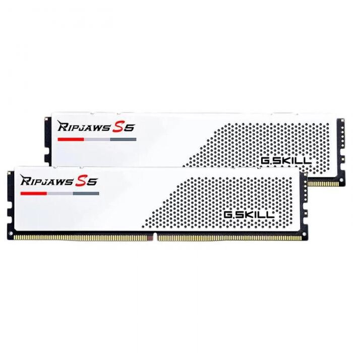 Модуль памяти G. Skill Ripjaws S5 DDR5 DIMM 5600MHz PC-44800 - 32Gb Kit (2x16Gb) F5-5600J2834F16GX2-RS5W от компании 2255 by - онлайн гипермаркет - фото 1
