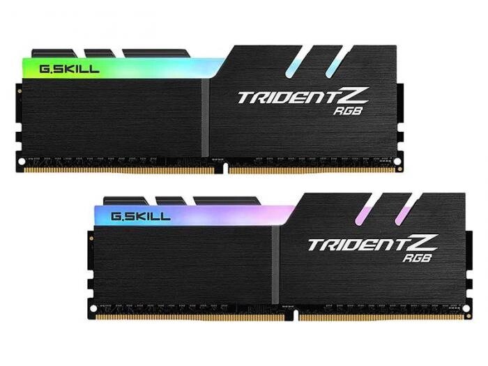 Модуль памяти G. Skill Trident Z RGB DDR4 DIMM 3600MHz PC-28800 CL16 - 32Gb KIT (2x16Gb) F4-3600C16D-32GTZRC от компании 2255 by - онлайн гипермаркет - фото 1