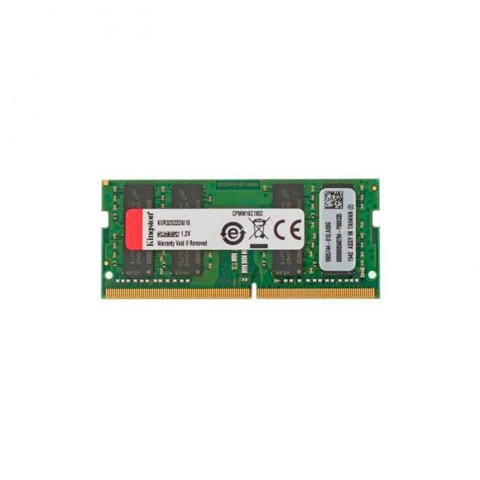 Модуль памяти Kingston Value RAM DDR4 SODIMM 3200Mhz PC25600 CL22 - 16Gb KVR32S22D8/16 от компании 2255 by - онлайн гипермаркет - фото 1