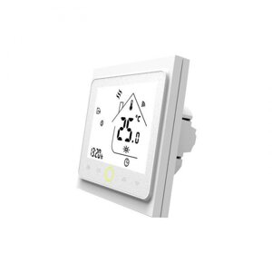 Moes Wi-Fi Gas/Water Boiler Thermostat White WHT-002-GC