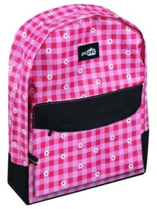Молодежный школьный подростковый модный рюкзак NS14 розовый для подростка ноутбука старшеклассников девочек