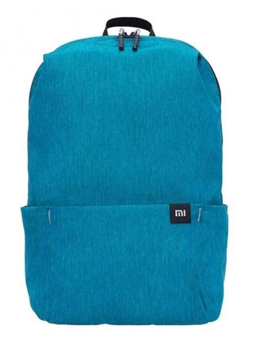 Молодежный школьный подростковый модный рюкзак Xiaomi голубой для ноутбука учебы подростка старшеклассников от компании 2255 by - онлайн гипермаркет - фото 1