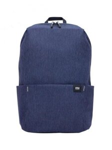 Молодежный школьный подростковый модный рюкзак Xiaomi синий для учебы подростка мальчиков старшеклассников