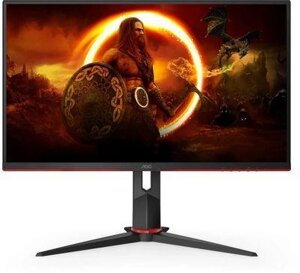 Монитор AOC Q27G2U 27", черный/красный