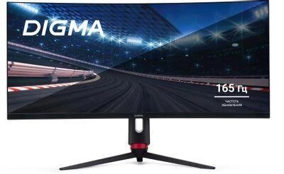 Монитор Digma Overdrive 34A710Q 34", черный [dm34vg01] от компании 2255 by - онлайн гипермаркет - фото 1