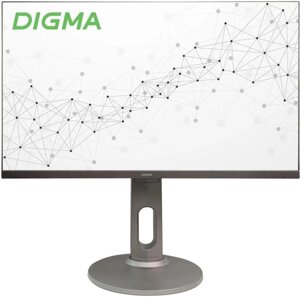 Монитор Digma Progress 27P705Q 27", черный и серебристый [dm27sb08]