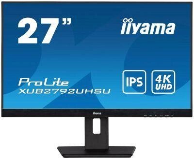 Монитор Iiyama XUB2792UHSU-B5 27", черный от компании 2255 by - онлайн гипермаркет - фото 1