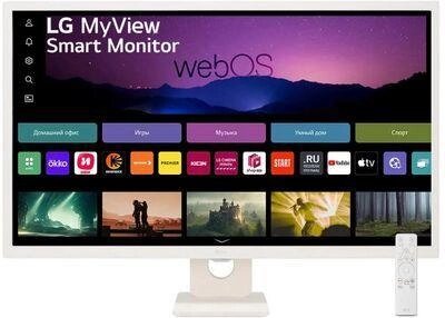 Монитор LG MyView 32SR50F-W 31.5", белый [32sr50f-w. aruz] от компании 2255 by - онлайн гипермаркет - фото 1