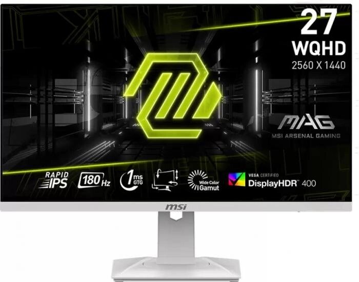 Монитор MSI MAG 274QRFW от компании 2255 by - онлайн гипермаркет - фото 1