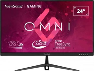 Монитор viewsonic 24" VX2428 IPS FHD чер HDMI DP M/M 180hz 250cd ex